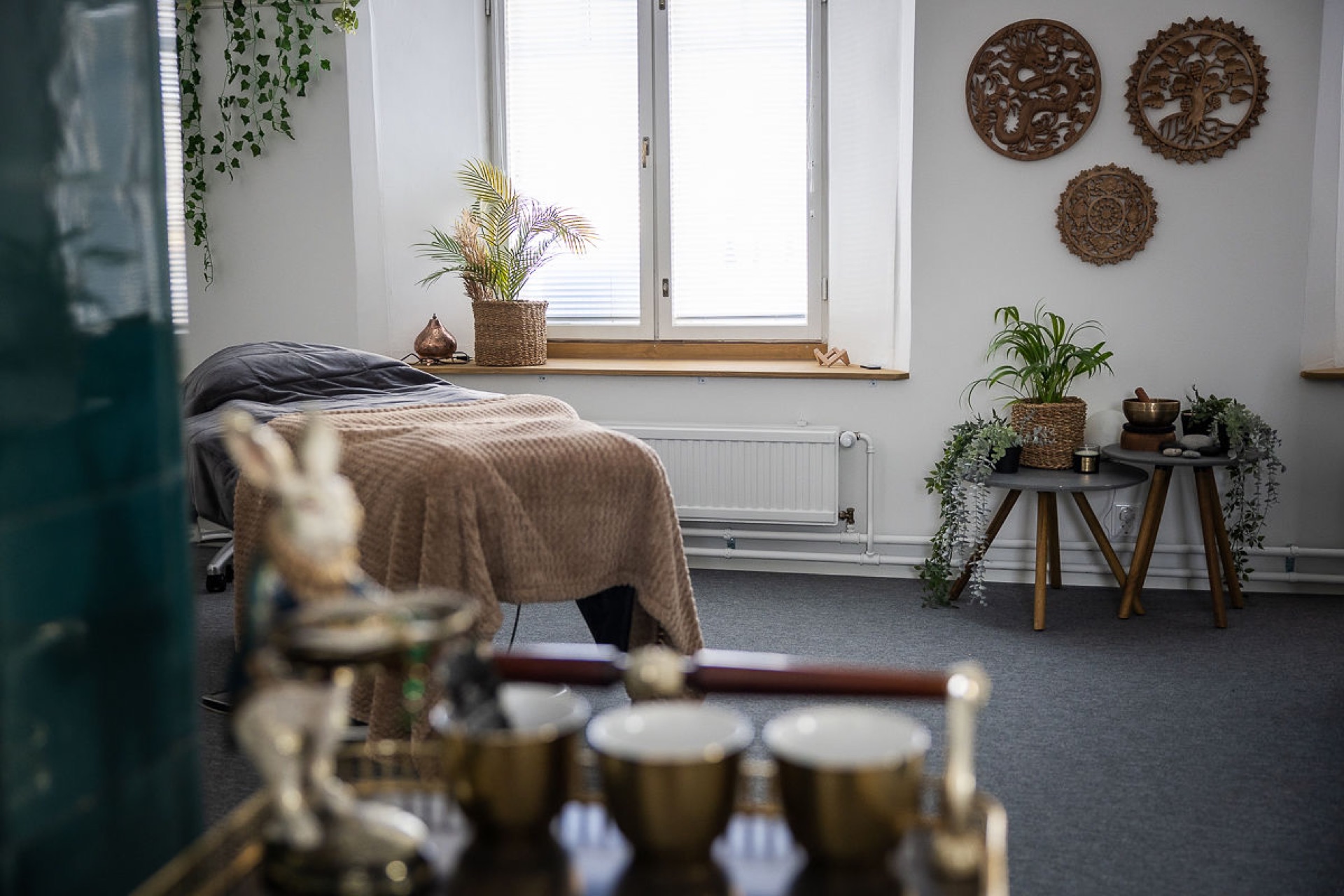 Hoitohuone Claruksen tunnelmallinen hoitotila Joensuussa